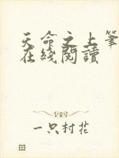 天命之上笔趣阁在线阅读