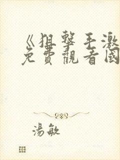 《狙击手激战》免费观看国语电影