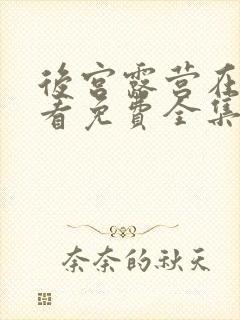 后宫露营在线观看免费全集电视剧封面