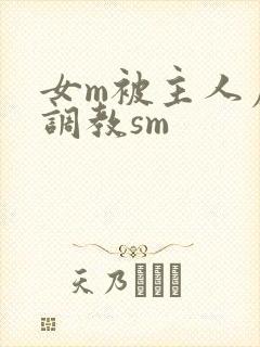 女m被主人虐玩调教sm封面