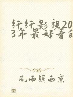 纤纤影视2023年最好看的电视剧