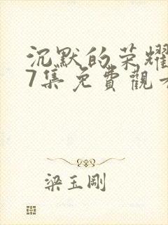 沉默的荣耀第37集免费观看