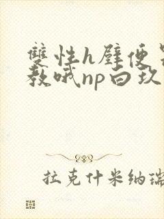 双性h壁便器调教哦np白玖