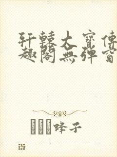 轩辕大宝传奇笔趣阁无弹窗