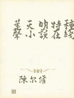 叶天明特种兵有声小说在线听