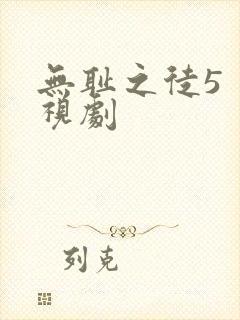 无耻之徒5 电视剧