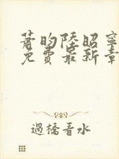 萧昀陆昭宁全文免费最新章节阅读