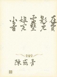 小姐电影在线观看完整免费高清