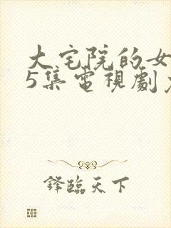 大宅院的女人45集电视剧免费观看封面