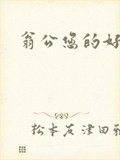 翁公您的好长呀封面