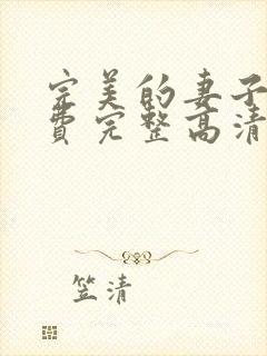 完美的妻子6免费完整高清电视剧在线