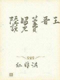 陆昭菱晋王的小说免费