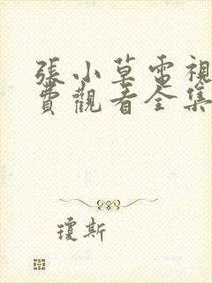 张小草电视剧免费观看全集高清