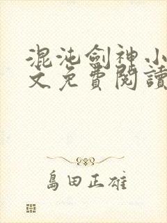 混沌剑神小说全文免费阅读无弹窗