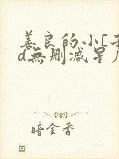 善良的小[子hd无删减星辰