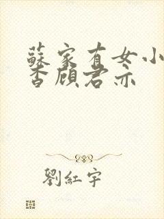 苏家有女小说苏杳顾君亦封面