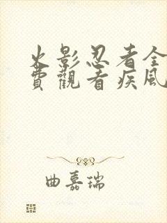 火影忍者全集免费观看疾风传