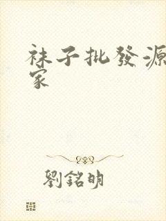 袜子批发源头厂家