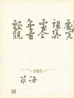 轻年电视剧免费观看全集完整版