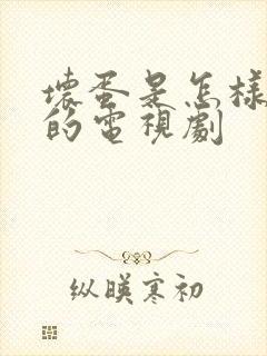 坏蛋是怎样炼成的电视剧