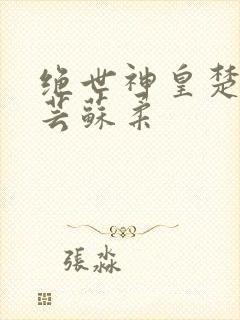 绝世神皇楚风楚芸苏柔封面