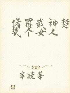 修罗武神楚枫有几个女人