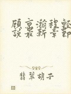 顾京瀚程轻轻小说最新章节免费阅读