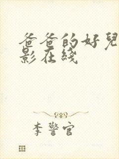 爸爸的好儿子电影在线