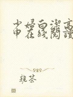 少妇白洁高义王申在线阅读