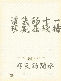 消失的十一层电视剧在线播放封面