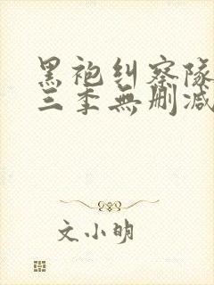 黑袍纠察队第一三季无删减高清