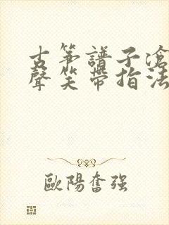 古筝谱子沧海一声笑带指法简单