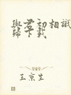 与君初相识故人归下载