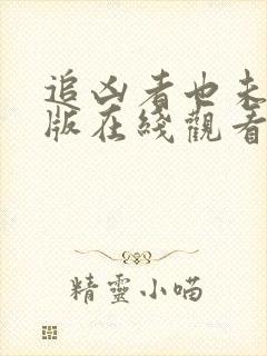 追凶者也未删减版在线观看封面