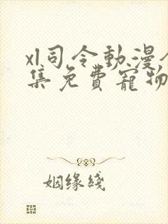 xl司令动漫全集免费宠物