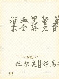 浴血黑帮 第2季全集免费播放在线观看