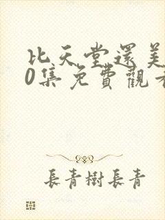 比天堂还美丽80集免费观看完整版封面