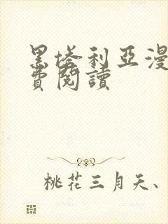 黑塔利亚漫画免费阅读封面