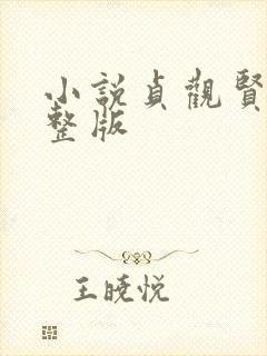 小说贞观贤王完整版