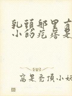 乳头那里有个小小的疙瘩是怎么回事