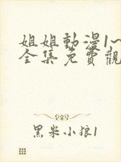 姐姐动漫1~6全集免费观看封面