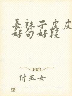 长袜子皮皮好词好句好段