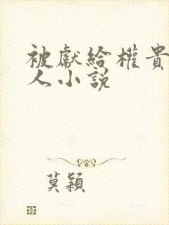 被献给权贵的美人小说