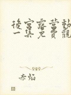 后宫露营动漫第一集免费观看