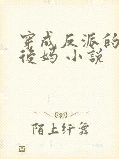 穿成反派的恶毒后妈 小说封面