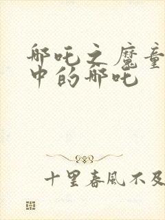 哪吒之魔童降世中的哪吒