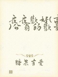 夜夜欢好(高h)公翁的欢爱