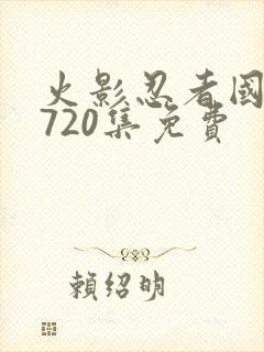 火影忍者国语版720集免费