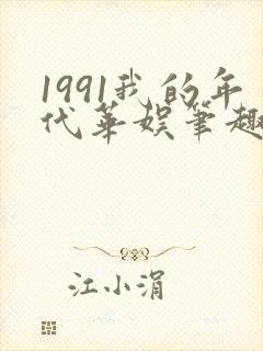 1991我的年代华娱笔趣阁封面