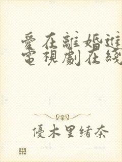 爱在离婚进行时电视剧在线免费观看